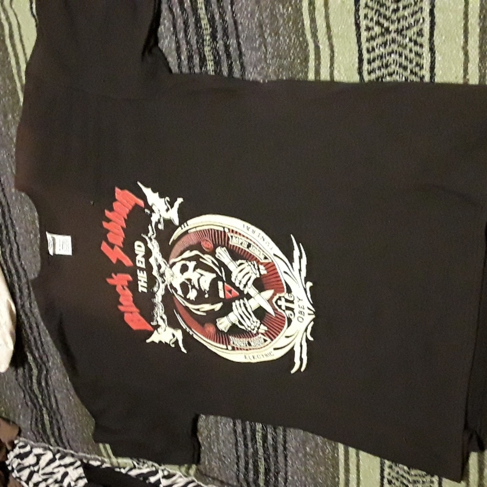 Black Sabbath T Shirt faded reduced price